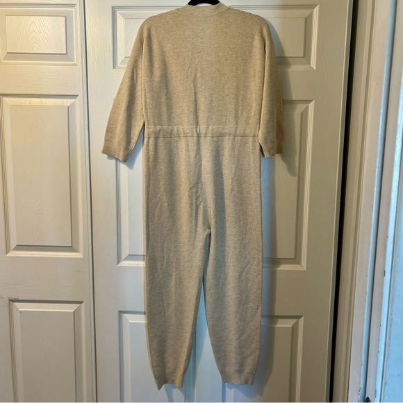 NWOT! J. Crew Merino Wool Sweater - Jumpsuit, Oatmeal, Size XXS - Picture 2 of 3
